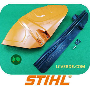 Difesa Parasassi Protezione Decespuglaitore Stihl FS89 FS91 FS111 FS120 FS131 FS240 FS250 FS260 FSA130 FR460 ricambio LCVERDE.com 41800071028