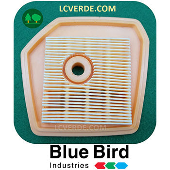 Filtro Aria Carta Decespugliatore BlueBird ricambio LCVERDE 332320 P560 P610 M560 M610 spare parts