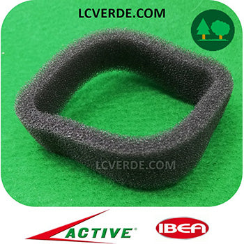 Filtro Aria Decespugliatore Tagliasiepe Active 2.4 2.5 2.8 2.9 Ibea 24 28 ricambio LCVERDE.com 22408