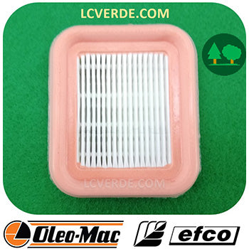 Filtro Aria Decespugliatore Tagliasiepe OleoMac Efco ricambi LCVERDE 61170016r spare parts