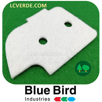 Filtro Aria Panno Feltro Decespugliatore BlueBird ricambio LCVERDE 332280 P410 P470 P540 P590