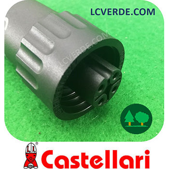 Frutto presa Attacco Abbacchiatore Raccolta Olive Elettrico CASTELLARI ricambio LCVERDE.com OE600111