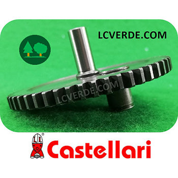 Ingranaggio Corona Cilindrico con Perno Abbacchiatore Raccolta Olive Castellari Olivance Vertigo ricambio LCVERDE.com OE300125 spare parts