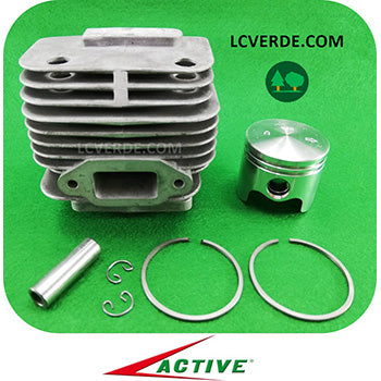 Kit Cilindro Pistone Fasce Elastiche Segmenti Decespugliatore Active 40 ricambi LCVERDE.com 20661