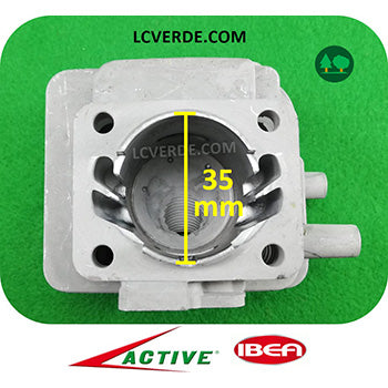 Kit Cilindro Pistone Fasce Elastiche Segmento Motore Decespugliatore Active 2.8 Ibea 28 ricambi LCVERDE.com 25274 spare parts