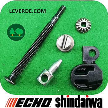 Kit registro Tendicatena Catena Motosega Echo CS2510 CS2511 DCS2500 Shindaiwa 250T 251T ricambi LCVERDE.com spare parts