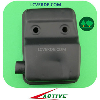 Marmitta Silenziatore Decespugliatore Active 2.5 2.9 ricambi LCVERDE.com 22065