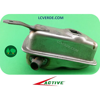 Marmitta Silenziatore Decespugliatore Active 4.5 5.5 6.5 ricambio LCVERDE.com 20101