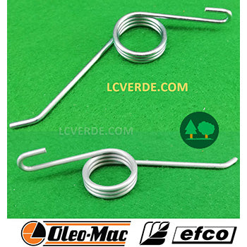 Molla Sx Dx Leva Trazione Rasaerba Tagliaerba OleoMac Lux55 Efco MR55 ricambi LCVERDE.com 8203489 7203485
