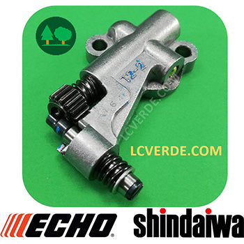 Pompa Olio Lubrificazione Catena Motosega Echo CS390 CS500 CS4310 CS501 CS7310 Shindaiwa 431SX 501SX 731SX 390SX ricambi LCVERDE.com C022000121 spare parts