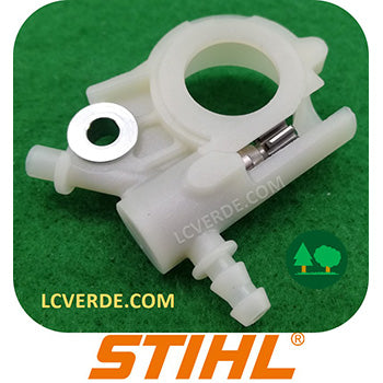 Pompa Olio Lubrificazione Catena Motosega Stihl MS 193 MS194 ricambio LCVERDE.com 11376403203