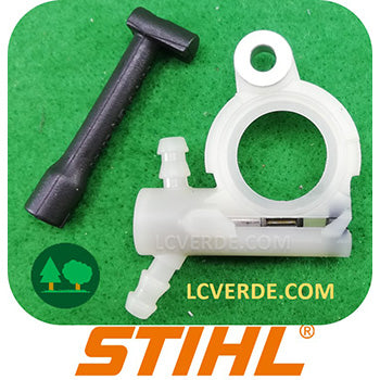 Pompa Olio Lubrificazione Catena Motosega Stihl MS150 MS151 ricambi LCVERDE.com 11466403206 spare part