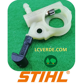 Pompa Olio Lubrificazione Catena Motosega Stihl MS192 ricambio LCVERDE.com 11376403202 spare part