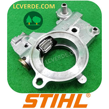 Pompa Olio Lubrificazione Catena Motosega Stihl MS661 MS651 ricambio LCVERDE.com 11446403200 spare parts