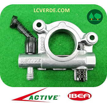 Pompa Olio Motosega Active Ibea 39.39 40.40 3900 4000 ricambi LCVERDE.com 35895 spare parts