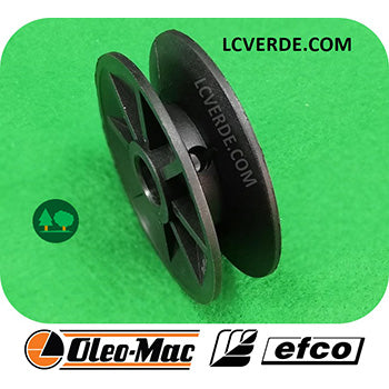 Puleggia Trasmissione Rasaerba Tagliaerba OleoMac Max44 Nax48 Max53 Lux55 Efco AR44 AR48 AR53 ricambio LCVERDE.com 66060419r spare part