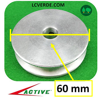 Puleggia Trasmissione Rasaerba Tagliaerba Tosaerba Tosaprato Active 5000 5400 5800 ricambi LCVERDE.com 51343 spare part