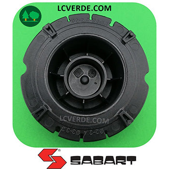 Rocchetto Pomolo Pomello Bobina Raccolta Filo Testina Sabart Batti Vai Decespugliatore ricambio LCVERDE.com R300056