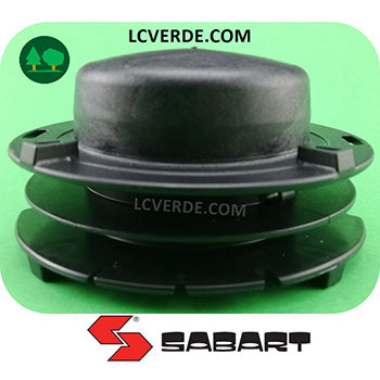 Rocchetto Pomolo Pomello Bobina Raccolta Filo Testina Sabart Batti Vai Decespugliatore ricambi LCVERDE.com R300056 spare part