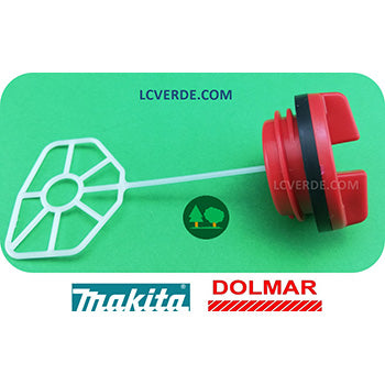 Tappo Miscela Catena Motosega Makita EA3110 EA3100 Dolmar PS310 PS311 ricambio LCVERDE.com
