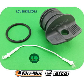 Tappo Serbatoio Miscela Decespugliatore OleoMac BS350 BC400 Efco DS3500 DS4000 ricambi LCVERDE.com spare parts