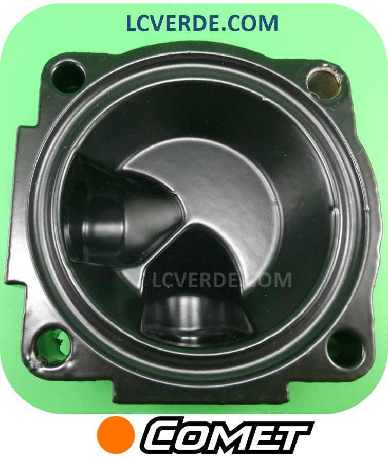 Testata Sinistra Sx pompa irrorazione Comet P48 P50 P38 P35 ricambio LCVERDE.com 3218006800 spare parts