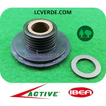 vite senza fine ingranaggio girante pompa olio motosega active 39.39 40.40 ibea 3900 4000 ricambi LCVERDE.com 36511 spare parts