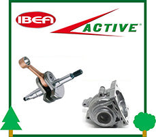 Albero Carter Motore Motosega Active Ibea ricambi LCVERDE.com