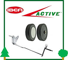 Assale Ruote Anteriore Posteriore Supporti Rasaerba Tagliaerba ACTIVE IBEA ricambi LCVERDE.com