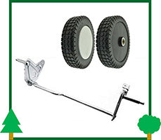 Assale Ruote  Ruota Anteriore Posteriore Supporto Rasaerba Tagliaerba ricambi LCVERDE.com