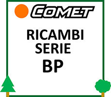 Ricambi COMET serie BP pompa irrorazione pressione trattamento diserbo piante alberi terreno LCVERDE.com