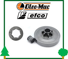 Campana Pignone Rocchetto Anello Motosega OleoMac Efco ricambi LCVERDE.com