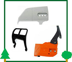 Carter Coperchio Copricatena Leva Freno Motosega Active Ibea Stihl OleoMac Efco Shindaiwa Echo Maruyama Makita Dolmar ricambi LCVERDE.com