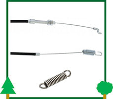 Filo Cavo Guaina Molla Trazione Acceleratore Innesto Lama Sicurezza Spegnimento Accensione Rasaerba Tagliaerba Trattorino Active OleoMac Efco ricambi LCVERDE.com