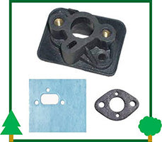 Collettore Flangia Termica Guarnizione Decespugliatore Active Ibea Echo Shindaiwa OleoMac Efco BlueBird ricambio LCVERDE.com