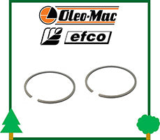 Fasce elastiche segmenti pistone motore motosega OleoMac Efco ricambi LCVERDE.com