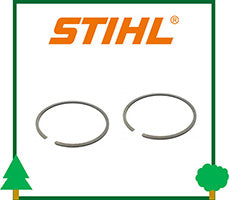 Fasce elastiche segmenti pistone motore motosega Stihl ricambi LCVERDE.com