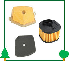 Filtro Aria Spugna Carta Feltro Motosega Active Ibea OleoMac Efco Stihl Shindaiwa Echo Maruyama Makita Dolmar Gkz K-Japan Zenoah ricambi LCVERDE.com