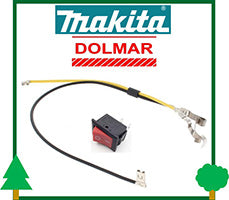 Interruttore Pulsante Cavo Motosega Makita Dolmar ricambi LCVERDE.com Accensione Spegnimento