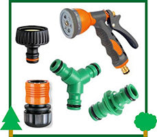 Irrigazione Raccordo Rapido Tubo Giardinaggio Giardino Lancia Pistola Innaffio LCVERDE.com