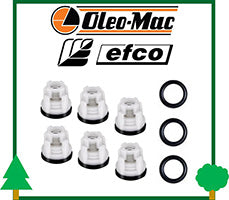 Kit Valvole Aspirazione Mandata Idropulitrice OleoMac Efco ricambi LCVERDE.com