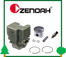Kit Cilindro Pistone Fasce Segmenti Motore Motosega Zenoah ricambi LCVERDE.com spare parts