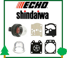 Kit Membrane Guarnizioni Carburatore Bulbo Primer ECHO SHINDAIWA serie riparazione ricambi LCVERDE.com