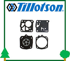 Kit Membrane Guarnizioni Carburatore Bulbo Primer TILLOTSON serie riparazione ricambi LCVERDE.com