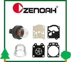 Kit Membrane Guarnizioni Carburatore Bulbo Primer ZENOAH serie riparazione ricambi LCVERDE.com membrana