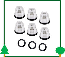 Kit Valvole Aspirazione Mandata Idropulitrice Comet OleoMac Efco Stihl ricambi LCVERDE.com