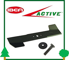 Lama Perno Vite Rasaerba Tagliaerba Trattorino ACTIVE IBEA ricambi LCVERDE.com