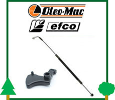Leva cavo filo acceleratore aria motosega OleoMac Efco ricambi LCVERDE.com
