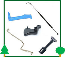 Leva cavo filo acceleratore aria motosega Active Ibea OleoMac Efco Zenoah Maruyama Makita Dolmar ricambi LCVERDE.com