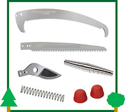 Ricambio Manico Molla Gommino Lama Forbice Segaccio Seghetto Potatura Castellari Stocker Ars Silky Fiskars LCVERDE.com